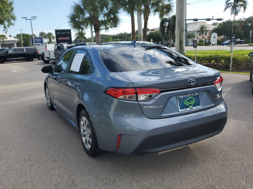2023 Toyota Corolla — rear three-quarter view