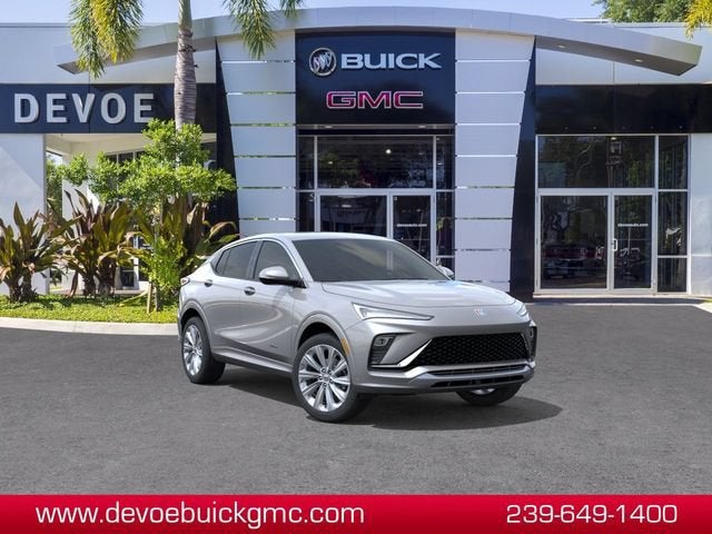 2026 Buick Envista Avenir in Moonstone Gray Metallic — front three-quarter view